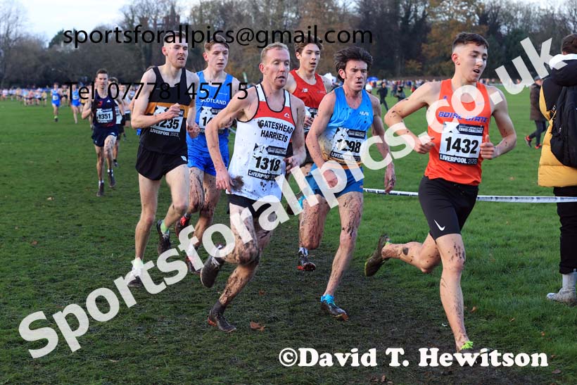 Senior Men and Under-23s, 2023 British Athletics Cross Challenge, Sefton Park, Liverpool. Photo: David T. Hewitson/Sports for All Pics